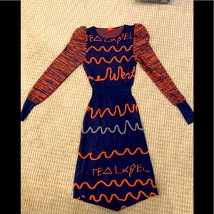 Knit Dress by, Vivian Westwood.  “Red Label”